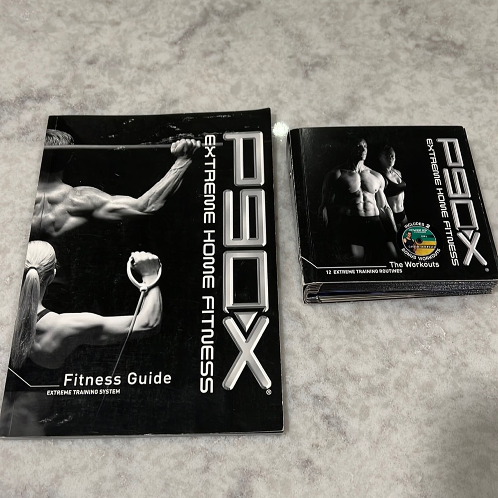P90X Extreme Home Fitness Videos and Guide Book